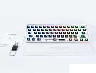 Bộ Kit Bàn Phím Cơ Newmen GM610 Pro RGB - Wireless 2.4GHz/Bluetooth, 3 Chế Độ, MX Hotswap - Phụ Kiện Gaming Đỉnh Cao