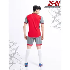 Bộ quần áo bóng đá JP JS-01 chất thun thoáng mát, thiết kế năng động, trẻ trung với họa tiết ngôi sao độc đáo - Đồ thể thao hoàn hảo cho bạn