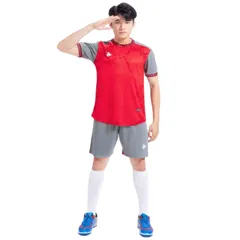 Bộ quần áo bóng đá JP JS-01 chất thun thoáng mát, thiết kế năng động, trẻ trung với họa tiết ngôi sao độc đáo - Đồ thể thao hoàn hảo cho bạn
