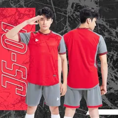 Bộ quần áo bóng đá JP JS-01 chất thun thoáng mát, thiết kế năng động, trẻ trung với họa tiết ngôi sao độc đáo - Đồ thể thao hoàn hảo cho bạn