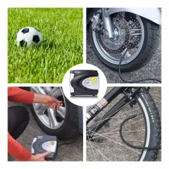 Bơm ô tô mini tự động Ring RAC610 - Thiết bị bơm lốp xe 12V nhanh chóng, gọn nhẹ, dễ sử dụng, đèn LED chiếu sáng, phù hợp cho du lịch