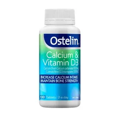 Viên uống Canxi Ostelin Calcium & Vitamin D3 130 viên - Hỗ trợ xương chắc khỏe, phát triển chiều cao cho bà bầu và trẻ em australia