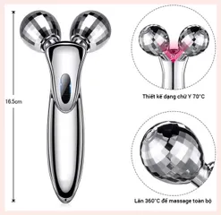 Cây Lăn Massage Trẻ Hóa Da Kakusan KB-213 Năng Lượng Mặt Trời - Giúp Loại Bỏ Cellulite và Cải Thiện Dấu Hiệu Lão Hóa Da