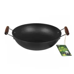 Chảo Xào Thép Sâu Lòng Đáy Từ Green Cook GCW01-36IH - Chống Dính Tự Nhiên, Phù Hợp Mọi Loại Bếp, Tiện Lợi Cho Món Xào, Rán