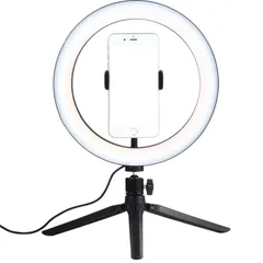 Đèn LED để bàn 3 chế độ sáng USB - Hỗ trợ trang điểm và livestream với ánh sáng tự nhiên, dễ dàng điều chỉnh và mang đi tiện lợi