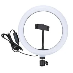 Đèn LED để bàn 3 chế độ sáng USB - Hỗ trợ trang điểm và livestream với ánh sáng tự nhiên, dễ dàng điều chỉnh và mang đi tiện lợi