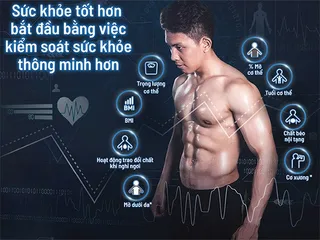 Máy Đo Thành Phần Cơ Thể Omron HBF-702T Kết Nối Bluetooth - Cân Sức Khỏe Điện Tử Phân Tích Toàn Diện Hỗ Trợ Theo Dõi Sức Khỏe Tại Nhà
