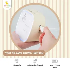 Máy Hút Sữa Điện Đôi Moaz BeBe MB-054 - Thiết Kế Thông Minh, 4 Chức Năng Massage, Hút Sữa Sâu, Dành Cho Mẹ Bỉm Sữa, Bảo Hành 12 Tháng