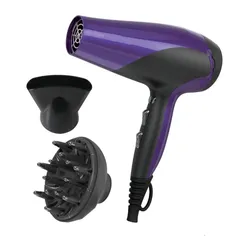 Máy Sấy Tóc Remington Ionic Dry D3190 2200W - Công Nghệ Sấy Ion, 3 Chế Độ Nhiệt, Tóc Mượt Mà, Phù Hợp Tóc Xoăn và Thẳng