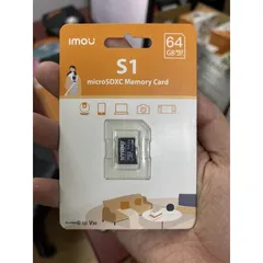 Thẻ Nhớ MicroSD Imou 32GB/64GB - Thẻ Nhớ Chuyên Dụng Cho Camera IP và Hành Trình Ô Tô, Bảo Vệ Kháng Nước, Bụi, Nhiệt Độ Cao