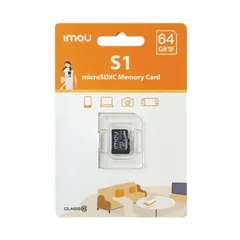 Thẻ Nhớ MicroSD Imou 32GB/64GB - Thẻ Nhớ Chuyên Dụng Cho Camera IP và Hành Trình Ô Tô, Bảo Vệ Kháng Nước, Bụi, Nhiệt Độ Cao