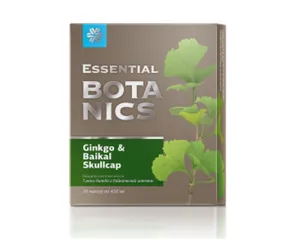 Viên Uống Bổ Não Siberian Essential Botanics Ginkgo & Baikal Skullcap - Chiết Xuất Tự Nhiên, Tăng Cường Sức Khỏe Não Bộ (30 Viên)