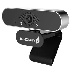 Webcam E-dra EWC7700 Full HD 1080P - Góc Nhìn Xoay 360 Độ, Micro Khử Ổn, Tốc Độ 25FPS/30FPS, Phụ Kiện Máy Tính Chất Lượng Cao