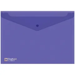 Bìa Nút Nhựa Đựng Hồ Sơ Elephant 425A4 - Chất Liệu PP Chống Thấm Nước, Nhiều Màu Sắc Đa Dạng, Tiện Lợi Lưu Trữ Tài Liệu