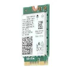 Card Wifi-Bluetooth 5.0 Intel AC 9560NGW - Thẻ mạng không dây băng tần kép cho Windows 10, Linux, tốc độ 1730 Mbps