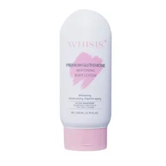 Kem Dưỡng Thể Ban Đêm Whisis Premium Glutathione Whitening Lotion 200ml - Tăng Cường Sáng Da, Chống Oxy Hóa, Dưỡng Ẩm Mịn Màng