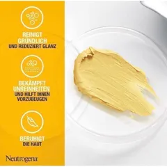 Mặt Nạ Tinh Chất Nghệ Neutrogena Calm Turmeric - Chăm Sóc Da Nhạy Cảm, Làm Sạch & Dưỡng Sáng Da 50g