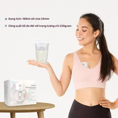 Máy hút sữa điện đơn 2 chế độ CHIBÉ CB019 - Nhỏ gọn, nhẹ nhàng, pin 1000mAh, massage tự nhiên cho mẹ, tiện dụng khi di chuyển.