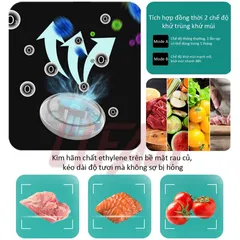 Máy Khử Mùi Tủ Lạnh Mini Công Nghệ Ozone CTFAST CY-06 - Khử Trùng 360 Độ, Pin 1200mAh, Loại Bỏ Vi Khuẩn Tối Đa