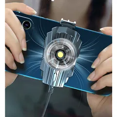 Quạt Tản Nhiệt Điện Thoại G6 - Quạt Kẹp Lưng Tốc Độ Cao Dành Cho Game, Tương Thích Android và iOS, Yên Tĩnh, Dễ Mang Theo