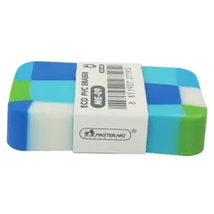 Set 10 Gôm Tẩy Bút Chì Masterart Fancy Eraser ME-09 - Gôm Tẩy Nhiều Màu, Dẻo Dai, Không Bám Bụi, Đồ Dùng Học Tập Chất Lượng