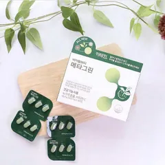Viên Hỗ Trợ Giảm Cân Trà Xanh Meta Green - Vital Beautie, Detox, Tăng Cường Thể Lực, Giữ Dáng Thon Gọn, 90 Viên/ Hộp