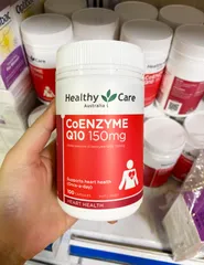 Viên uống Coenzyme Q10 150Mg Healthy Care - Tăng cường sức khỏe tim mạch, hỗ trợ năng lượng và sức khỏe cho người cao tuổi