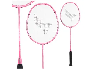 Vợt Cầu Lông Kamito Stark Power 100 - Vợt Dễ Chơi Cho Người Mới, Màu Xanh & Hồng, Thân Vợt Carbon Siêu Cứng