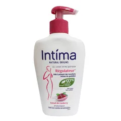 Dung dịch vệ sinh phụ nữ Intima dạng gel 200ml - pH 5.5 tự nhiên, hỗ trợ làm sạch và khử mùi nhẹ nhàng, an toàn cho mọi loại da.