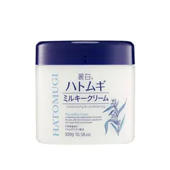 Kem Dưỡng Ẩm Trắng Da Reihaku Hatomugi 300g - Giúp Làm Sáng và Cải Thiện Đàn Hồi Da, Chống Lão Hóa, Phục Hồi Da Cháy Nắng