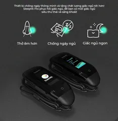 Máy Chống Ngủ Ngáy Thông Minh SleepMi Z1 Tích Hợp Massage - Cải Thiện Giấc Ngủ, Tích Hợp Chức Năng Tự Động Và 26 Mức Độ Chống Ngáy