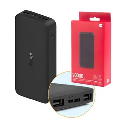 Pin Sạc Dự Phòng Xiaomi Redmi 20000mAh - Sạc Nhanh 18W, 2 Cổng USB, Thiết Kế Gọn Nhẹ, Dùng Được Trên Máy Bay