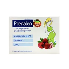 Prenalen Tăng Đề Kháng cho Bà Bầu và Mẹ Sau Sinh - Vitamin Hỗ Trợ Sức Khỏe, Giảm Ốm Nghén, Hộp 14 Gói