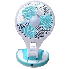 Quạt Sạc Tích Điện Gấp Gọn MiniFan 5580 Có Đèn LED - Tiện Dụng Cho Mọi Không Gian, Thời Gian Sử Dụng Lên Đến 4 Giờ