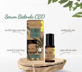 Serum Dưỡng Ẩm Thuần Chay Bielenda - Giữ Ẩm Sâu, Làm Se Khít Lỗ Chân Lông, Dưỡng Da 30ml, Phù Hợp Da Dầu và Hỗn Hợp