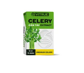 Tinh Chất Cần Tây Vitrue Celery - Hỗ Trợ Giảm Cân, Kiểm Soát Cảm Giác Thèm Ăn, Chống Oxy Hóa, Hộp 14 Gói Tiện Dụng