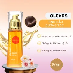 Tinh Dầu Dưỡng Tóc Olexrs Hair Salon - Phục Hồi Tóc Hư Tổn, Giảm Rụng Tóc Tự Nhiên, Chai 80ml