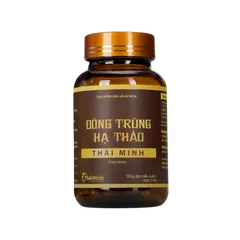Viên uống hỗ trợ sức khỏe Đông Trùng Hạ Thảo Thái Minh - Giúp tăng cường sức đề kháng và giảm mệt mỏi, 30 viên dễ uống