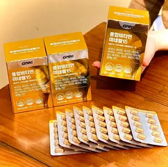 Viên Uống Vitamin Tổng Hợp GNM Natural Multi Vitamins 15 Mineral - Bổ Sung 15 Chất Dinh Dưỡng, Tăng Cường Sức Đề Kháng, Cải Thiện Sức Khỏe