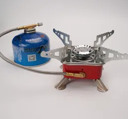 Bếp Ga Mini Du Lịch Aotu AT6325 Gấp Gọn - Công Suất 2800W, Túi Đựng Tiện Dụng, Đun Nấu Nhanh Chóng, Thích Hợp Cắm Trại