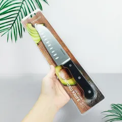 Dao làm bếp đa năng Lock&Lock Santoku CKK920/CKK921 - Lưỡi thép không gỉ, tay cầm ABS chắc chắn, cho chế biến món ăn dễ dàng và an toàn