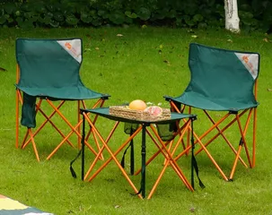 Ghế Gấp Lưng Tựa Du Lịch Mobi Garden Có Túi Đựng - Ghế Dã Ngoại Gọn Nhẹ, Chịu Tải 100kg, Thiết Kế Thoáng Mát, Tiện Lợi Mang Theo
