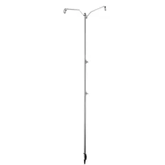 Giá treo đèn dã ngoại 3 chân gấp gọn Campingmoon - Bền bỉ, tiện lợi cho cắm trại và trang trí, chiều cao điều chỉnh tối đa 2.4m, chịu tải 5kg.