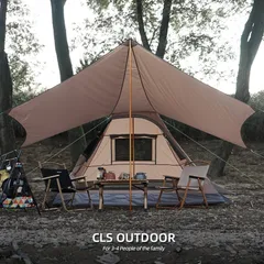 Lều Kim Tự Tháp Ấn Độ CLS 3-4 Người Chống Tia Cực Tím - Lều Cắm Trại Cho Gia Đình, Du Lịch, Homestay Thoáng Mát