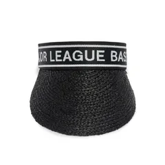 Mũ Lưỡi Trai Nửa Đầu MLB Raffia Sun Cap 3ASC00233-00BKS - Thời Trang Năng Động, Chống Nắng Hiệu Quả, Phong Cách Thể Thao