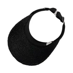 Mũ Lưỡi Trai Nửa Đầu MLB Raffia Sun Cap 3ASC00233-00BKS - Thời Trang Năng Động, Chống Nắng Hiệu Quả, Phong Cách Thể Thao
