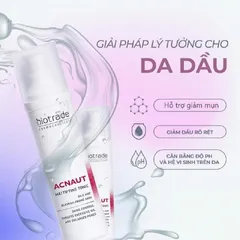 Nước hoa hồng Biotrade Acnaut Mattifying Tonic 60ml - Chăm sóc da dầu mụn, kiểm soát bã nhờn, kháng viêm hiệu quả.