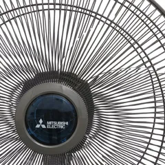 Quạt đứng đa năng Mitsubishi LV16-RA SF-GY - Hẹn giờ, 3 tốc độ gió tự nhiên, điều khiển từ xa, tiện lợi cho văn phòng và gia đình.