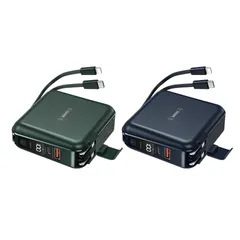 Sạc Dự Phòng Remax RPP-145 10000mAh - Sạc Nhanh 18W, Đa Cổng Lightning & Type C, Thiết Kế Nhỏ Gọn, Dễ Dàng Mang Theo