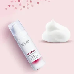 Sữa Rửa Mặt Tạo Bọt Biotrade Acnaut Cleansing Foam 150ml - Dành Cho Da Mụn Nhạy Cảm, Chứa 2% Axit Lactic, Làm Sạch Dịu Nhẹ, Cân Bằng Độ pH